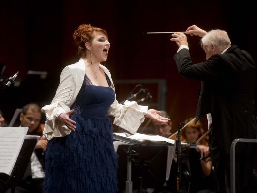 Eve-Maud Hubeaux and M° Edoardo Müller